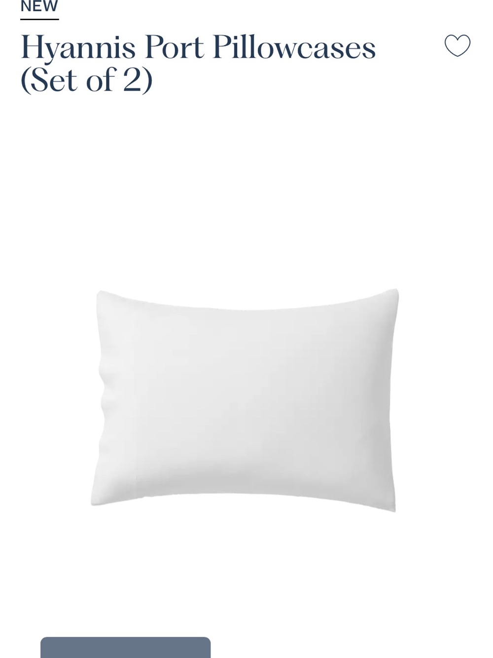 Serena & Lily White Linen Pilliw cases - Picture 6 of 6